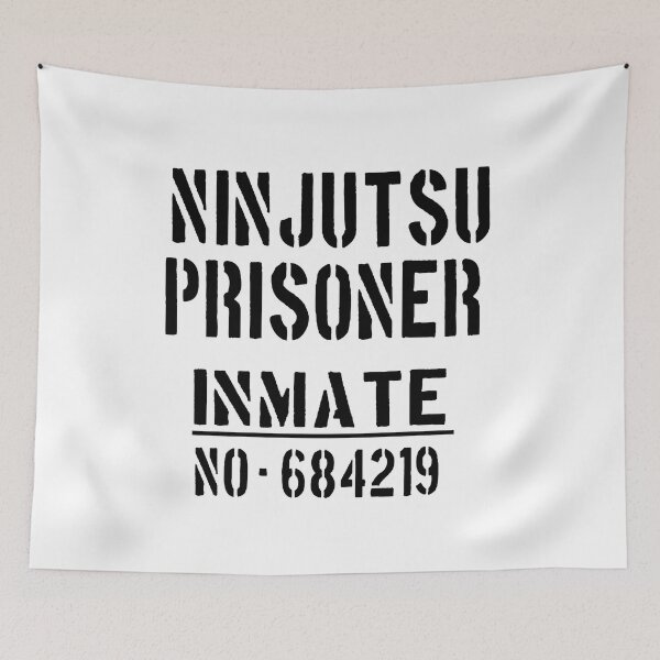 Item preview, Ninjutsu Prisoner Halloween Design. Funny Ninjutsu Instructor Design - Japanese Martial Art Design For A Karate Lover designed and sold by TheKarateStore.