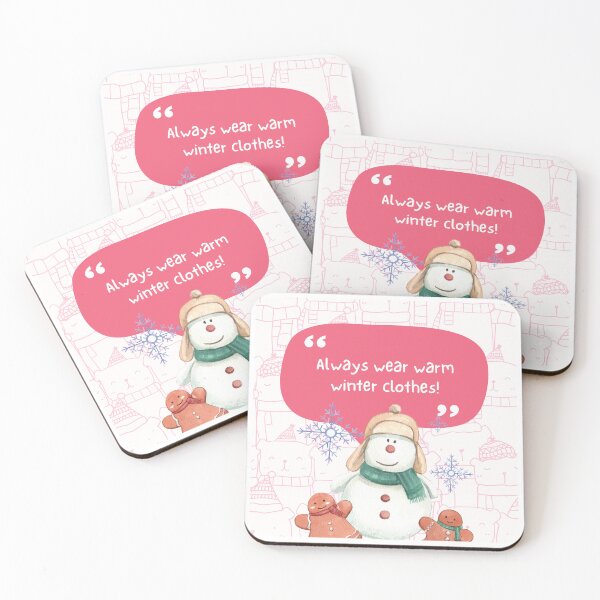 Item preview, Always Wear Warm Winter Clothes designed and sold by TjeerdWillem.