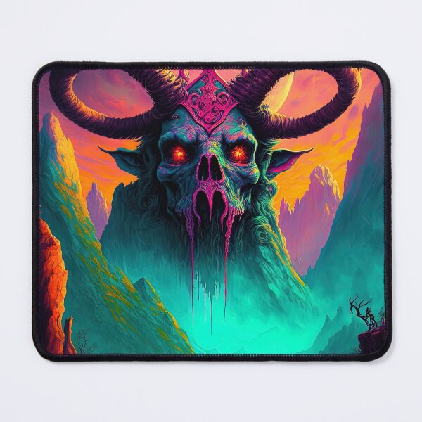 Item preview, Corpse devil with his face in the mountains on an exoplanet designed and sold by Paraverse.