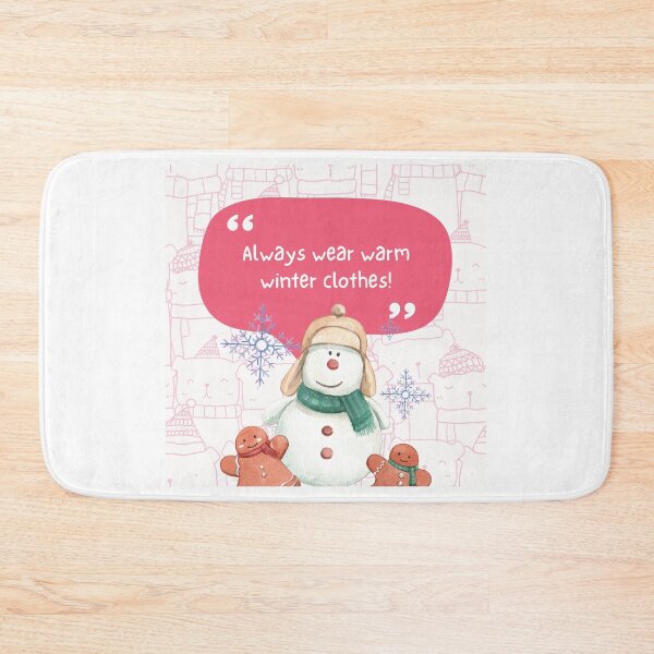 Item preview, Always Wear Warm Winter Clothes designed and sold by TjeerdWillem.