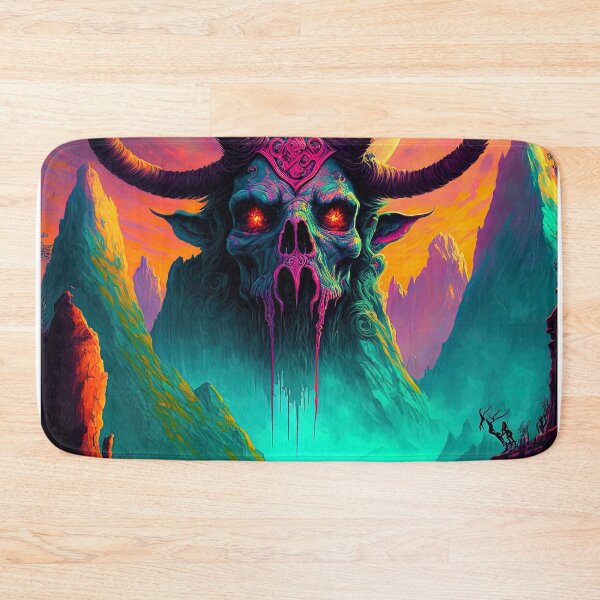 Item preview, Corpse devil with his face in the mountains on an exoplanet designed and sold by Paraverse.