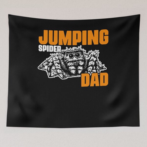 Item preview, Awesome Jumping Spider Dad For A Salticidae Arachnid Owner designed and sold by Nessshirts.
