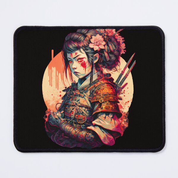 Item preview, SAMURAI GIRL Midjourney AI Artwork designed and sold by davidjulie.