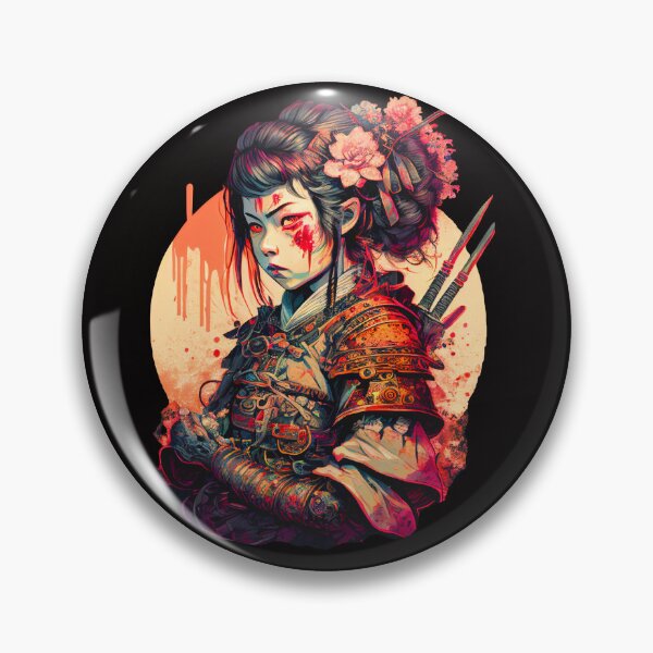 Item preview, SAMURAI GIRL Midjourney AI Artwork designed and sold by davidjulie.