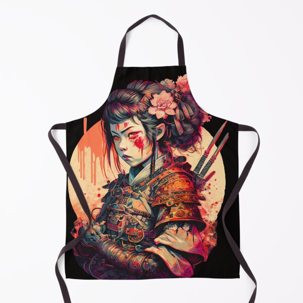 Item preview, SAMURAI GIRL Midjourney AI Artwork designed and sold by davidjulie.