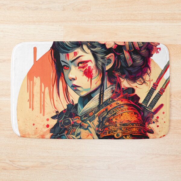 Item preview, SAMURAI GIRL Midjourney AI Artwork designed and sold by davidjulie.
