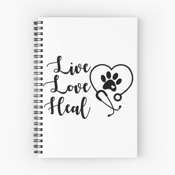 Item preview, Live, Love, Heal Veterinary Medicine  designed and sold by BlackCatArtBB.