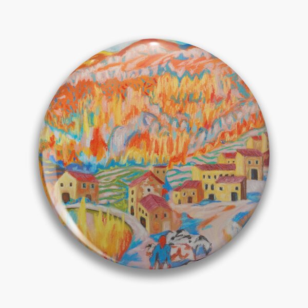 Item preview, The colorful valley designed and sold by veraartgallery.