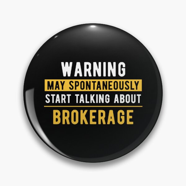 Item preview, Brokerage Clerk Talk designed and sold by NestaReign.