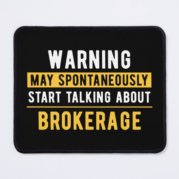 Item preview, Brokerage Clerk Talk designed and sold by NestaReign.