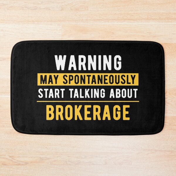 Item preview, Brokerage Clerk Talk designed and sold by NestaReign.