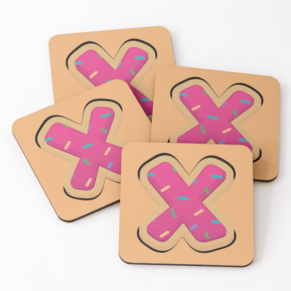 Item preview, Alphabet letter x donut typography designed and sold by Donutlovers.