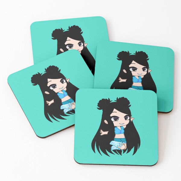 Item preview, Cheerful Girl Gacha club - Happy girl with water princess style - Chibi gacha girl Cheerful Anime designed and sold by gachanime.