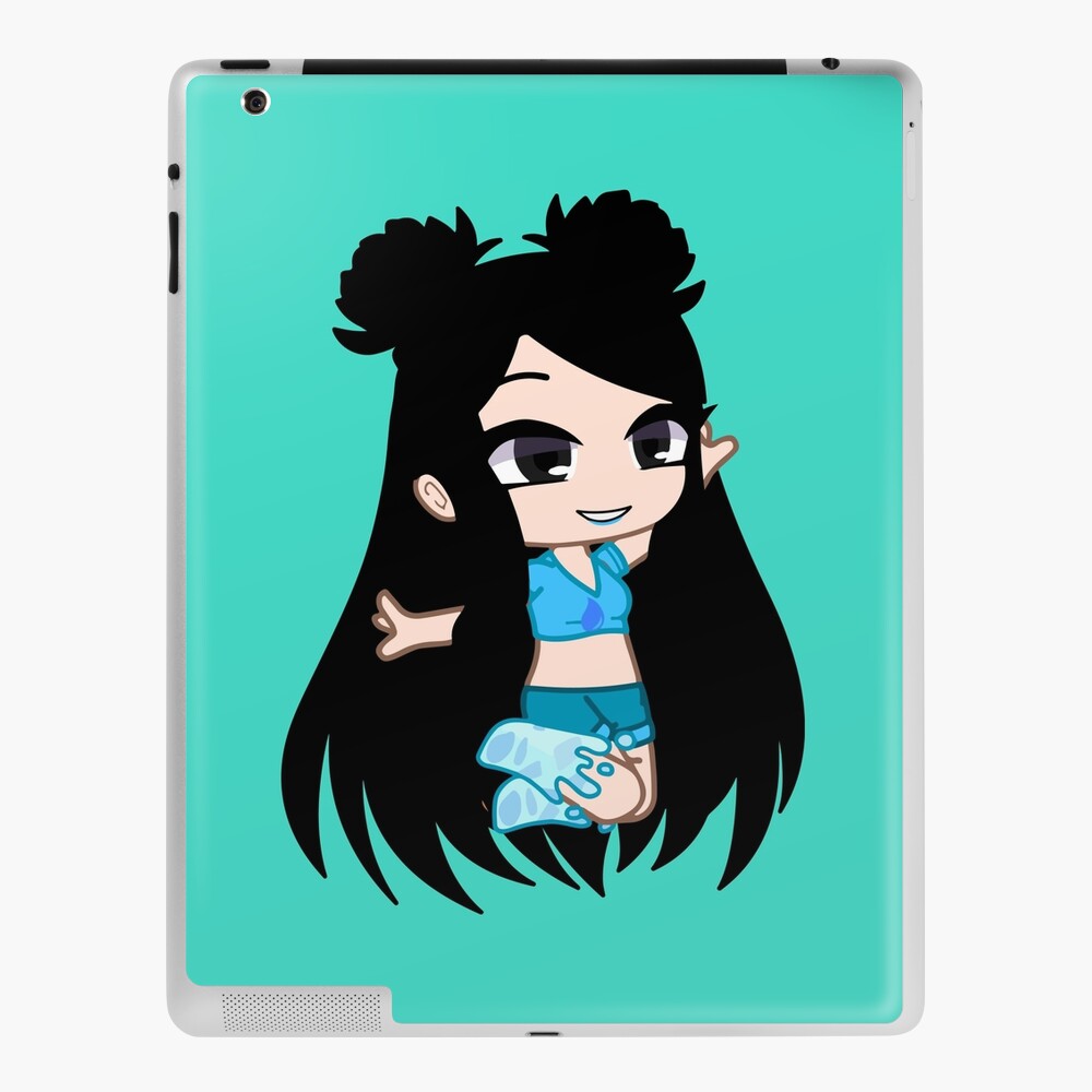 Sad Girl - Gacha club Girl with sweatshirt - Sad anime gacha chibi girl -  Gacha Club girls iPad Case & Skin by gachanime