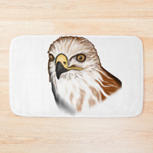 Item preview, Cute Hawk Drawing designed and sold by WeHeartAnimals.