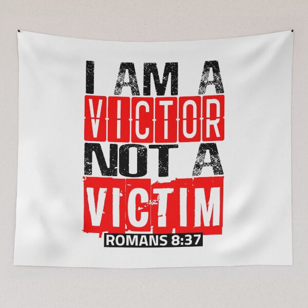 Item preview, I Am A Victor Not A Victim designed and sold by plushism.