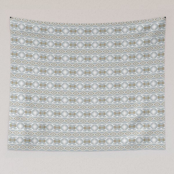 Item preview, Mexican Grey Tribal Ethnic Seamless Pattern designed and sold by GeeHanz.
