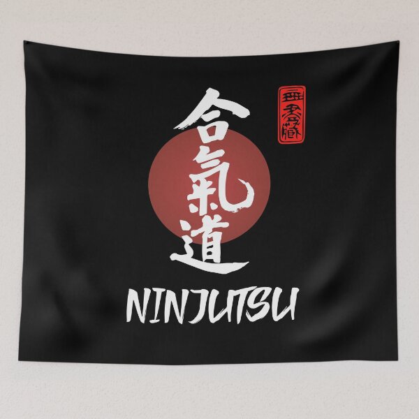 Item preview, Ninjutsu Calligraphy Design. Ninjutsu Instructor Design - Japanese Martial Art Design For A Karate Lover designed and sold by TheKarateStore.