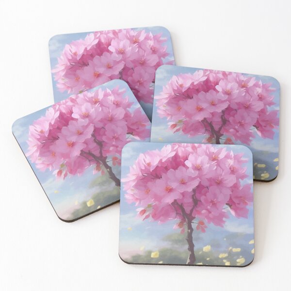 Item preview, Sakura Flower Painting  designed and sold by neverenddreams.
