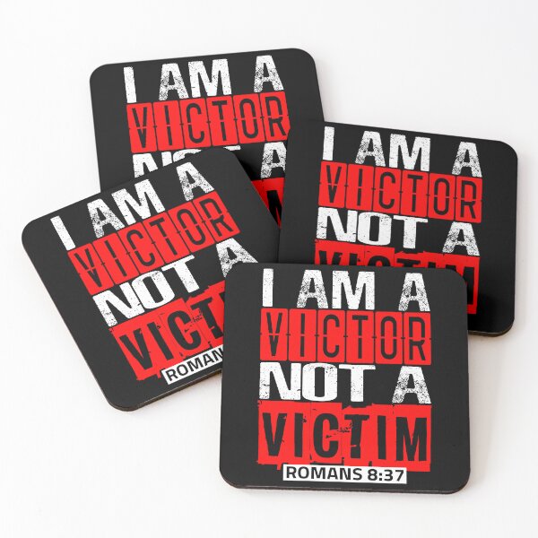 Item preview, I Am A Victor Not A Victim designed and sold by plushism.