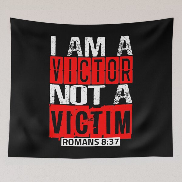 Item preview, I Am A Victor Not A Victim designed and sold by plushism.