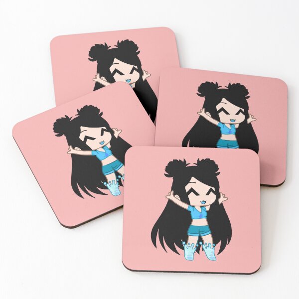 Item preview, Cheerful Blue Girl Gacha club - Happy Girl Sweet Water Princess - Cheerful Anime gacha chibi girl designed and sold by gachanime.
