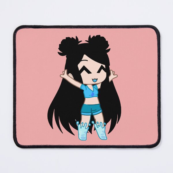 Item preview, Cheerful Blue Girl Gacha club - Happy Girl Sweet Water Princess - Cheerful Anime gacha chibi girl designed and sold by gachanime.