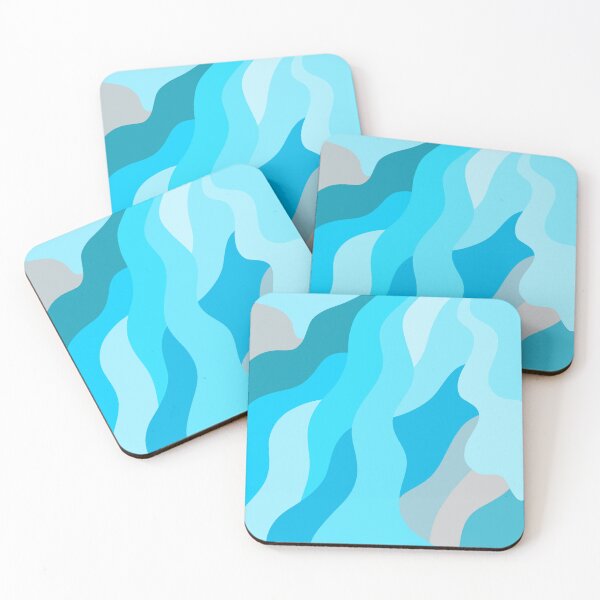 Item preview, Wave Pattern Background designed and sold by PotluckPrints.