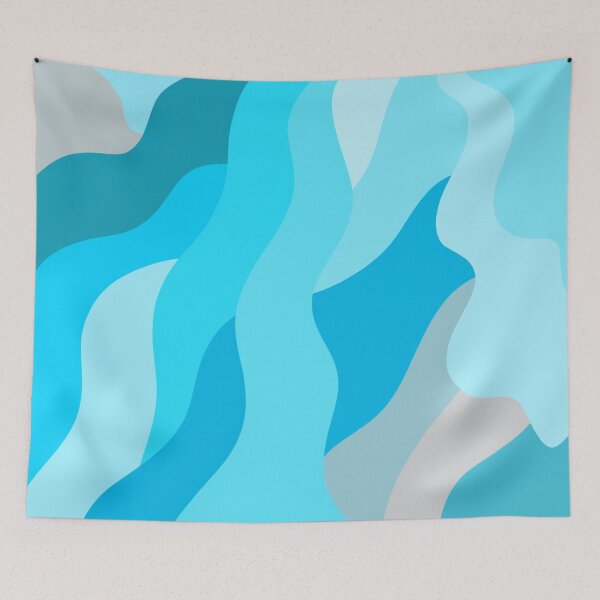 Item preview, Wave Pattern Background designed and sold by PotluckPrints.