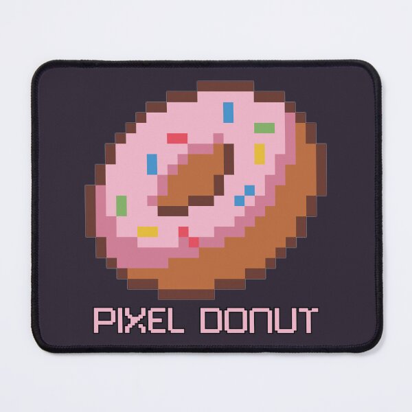 Item preview, Pink pixel donut designed and sold by Donutlovers.