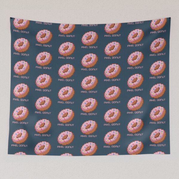 Artikelvorschau, Rosa Pixel-Donut entworfen und verkauft von Donutlovers.