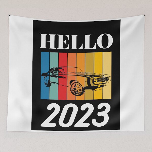 Item preview, HELLO 2023 - HAPPY NEW YEAR - NEW YEAR 2023 DESIGN designed and sold by WBP Mart.