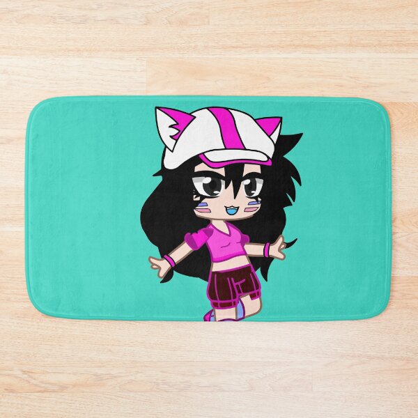 Item preview, Cheerful Kitten Girl Gacha club - Happy girl pink soccer - chibi gacha girl Cheerful Anime designed and sold by gachanime.