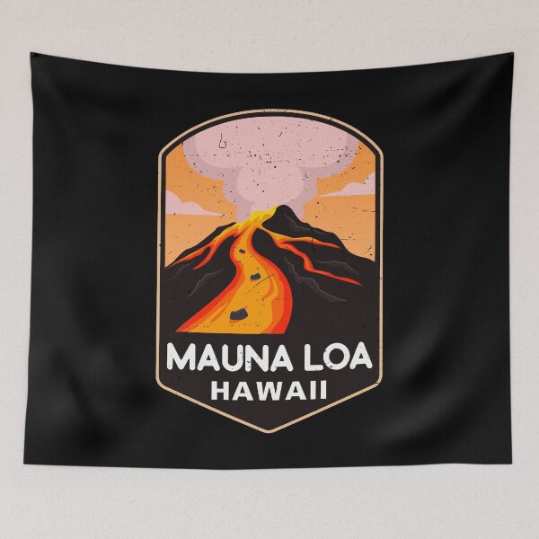 Item preview, Mauna Loa Hawaii Volcano Eruptions designed and sold by MagicBoutique.