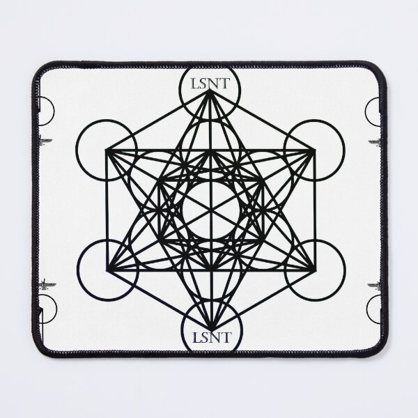 Item preview, Metatrons Cube Sacred Geometary Alpha Omega designed and sold by LSNT.