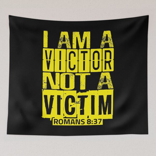 Item preview, I Am A Victor Not A Victim designed and sold by plushism.