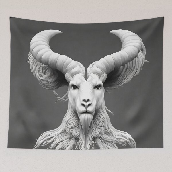 Item preview, Aries zodiac sign, illustrative art, concept art, contest winner designed and sold by LoveZodiac.