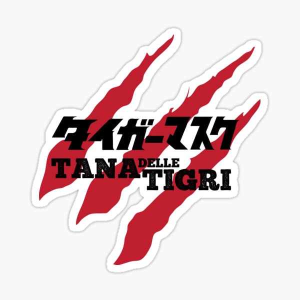 "Tana delle Tigri, UOMO TIGRE Tiger man " Sticker for Sale by