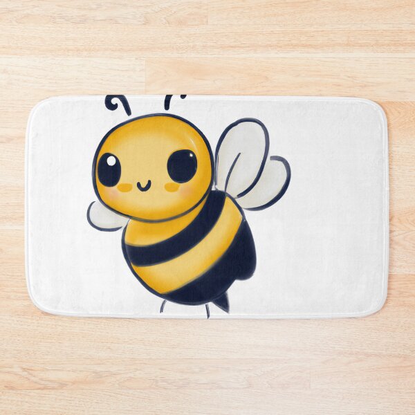 Item preview, Cute Bee Drawing designed and sold by WeHeartAnimals.