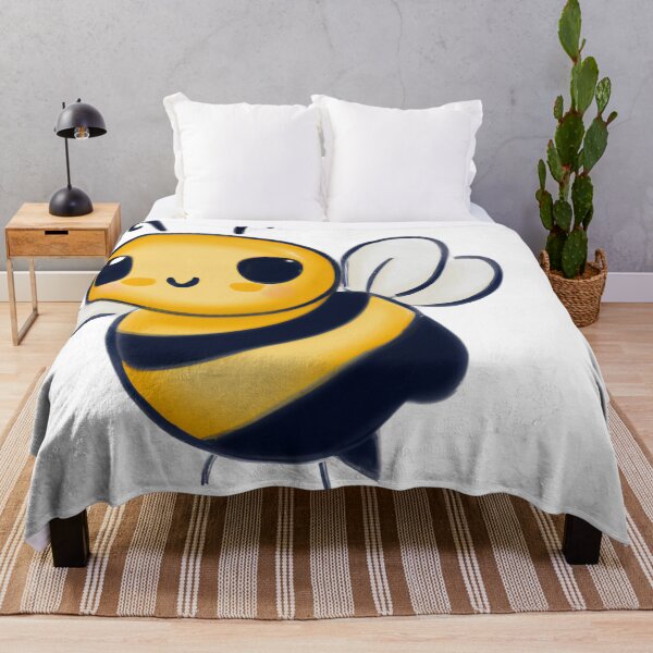 Aperçu de l'œuvre Cute Bee Drawing créée et vendue par WeHeartAnimals.