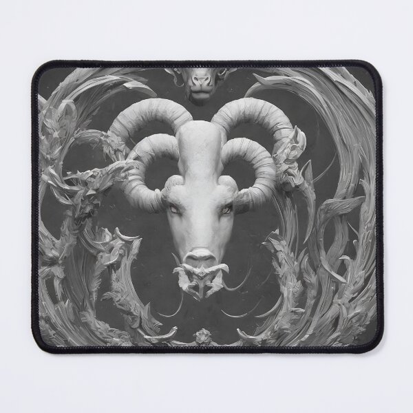 Item preview, Aries zodiac sign, illustrative art, concept art, contest winner designed and sold by LoveZodiac.