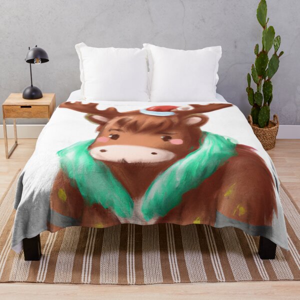 Item preview, Cute Moose Drawing designed and sold by WeHeartAnimals.