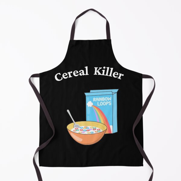 Item preview, Cereal Killer design with a bowl and box with fruit unicorn colorful loops designed and sold by BumbleVee ☀️.