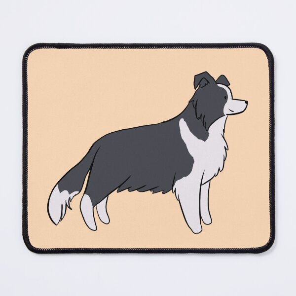 Item preview, cute border collie dog - border collie illustration designed and sold by Yarafantasyart.