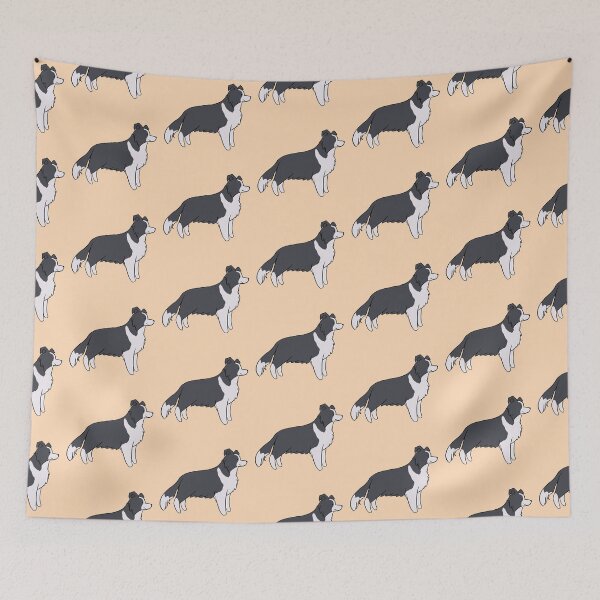 Item preview, cute border collie dog - border collie illustration  designed and sold by Yarafantasyart.