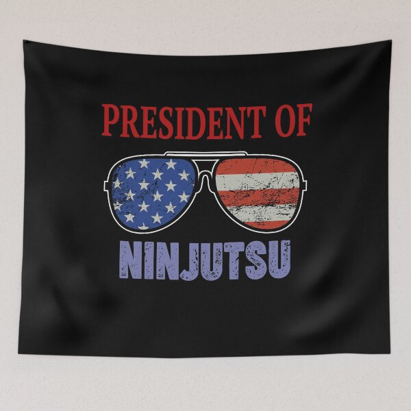 Item preview, President of Ninjutsu Funny Design. Ninjutsu Instructor Design - Japanese Martial Art Design For A Karate Lover designed and sold by TheKarateStore.