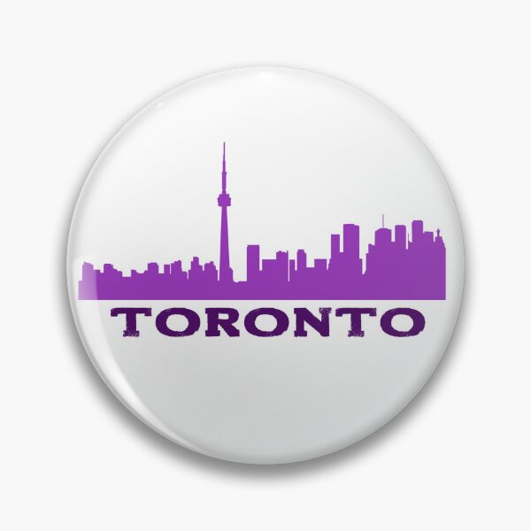 Item preview, Toronto Canada Skyline Purple designed and sold by Monika Howarth.