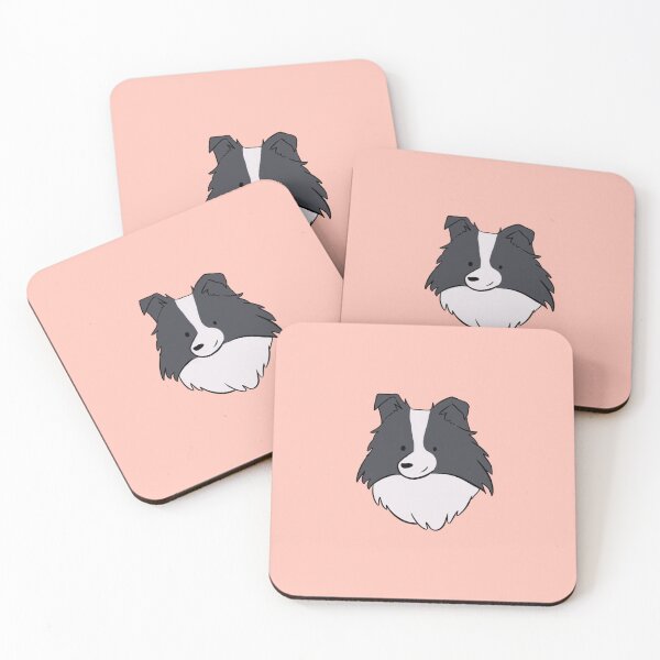 Item preview,  Face of a cute border collie dog - border collie illustration  designed and sold by Yarafantasyart.