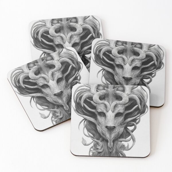Item preview, Aries zodiac sign, illustrative art, concept art, contest winner designed and sold by LoveZodiac.