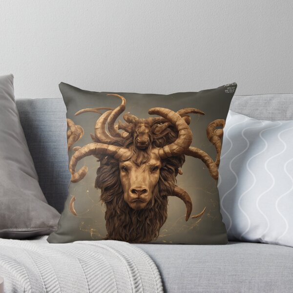 Item preview, Aries zodiac sign, illustrative art, concept art, contest winner designed and sold by LoveZodiac.